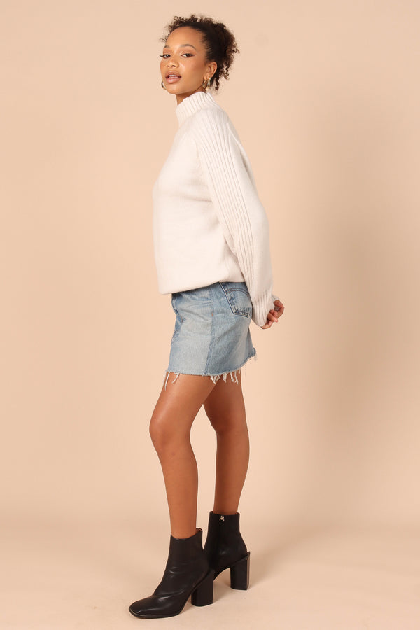 KNITWEAR Cersi Knit Sweater - Cream