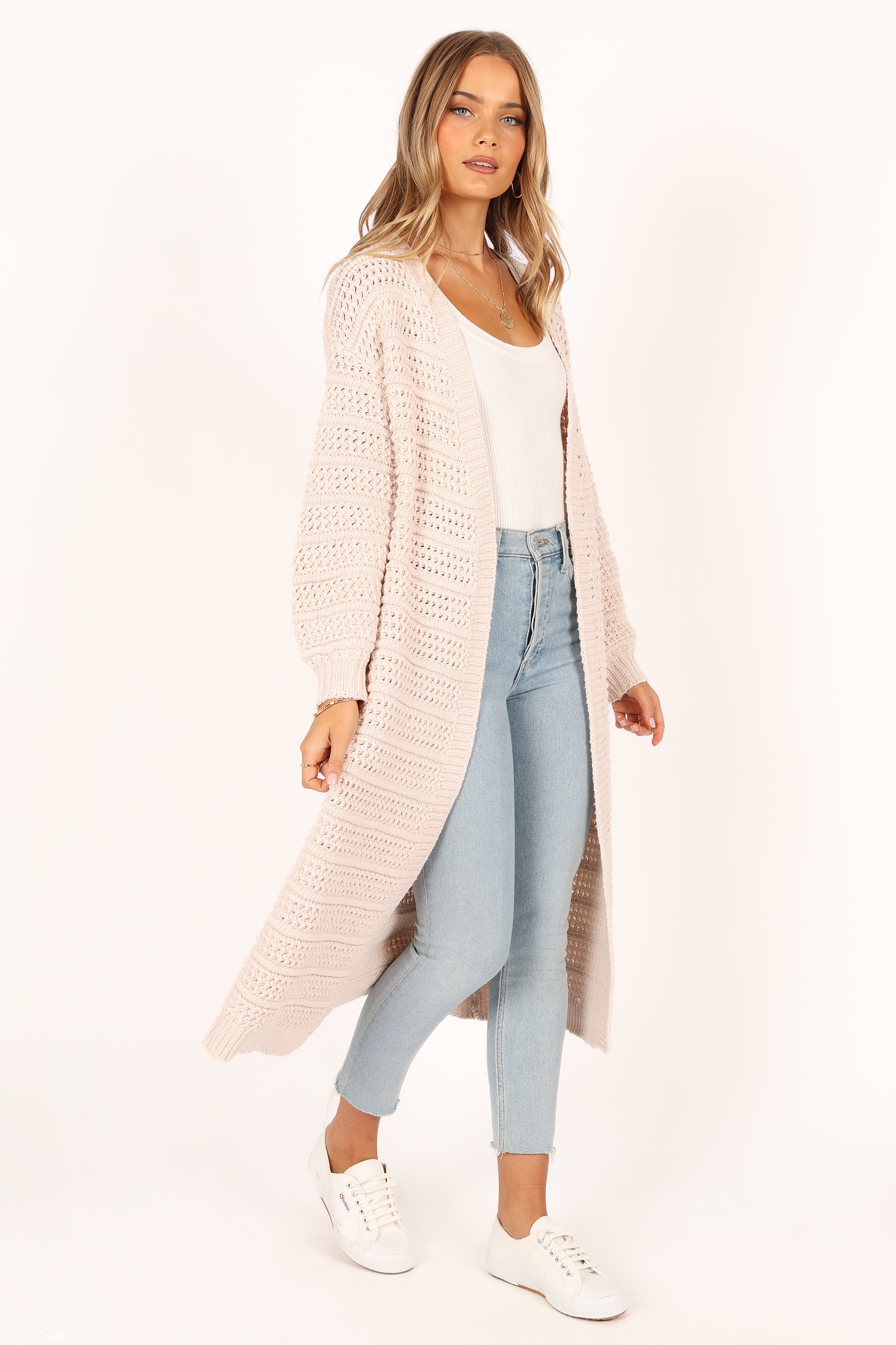 KNITWEAR @Chloelle Cardigan - Beige (waiting on bulk)