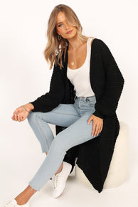 KNITWEAR @Chloelle Cardigan - Black (waiting on bulk)