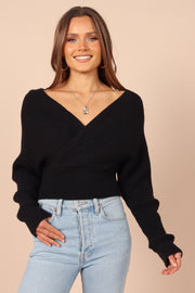 KNITWEAR Hilary Knit Sweater - Black - needs more images