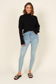 KNITWEAR Whitaker Knit Sweater - Black