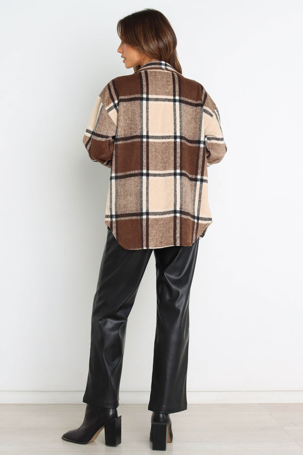 OUTERWEAR @Bianca Jacket - Brown