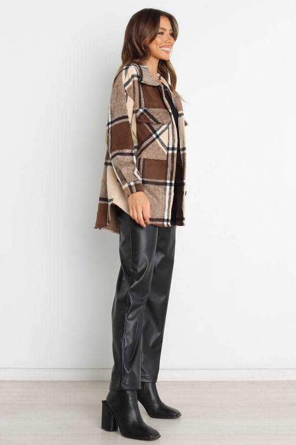 OUTERWEAR @Bianca Jacket - Brown