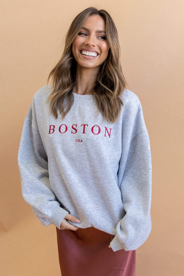 OUTERWEAR Boston Sweater - Grey