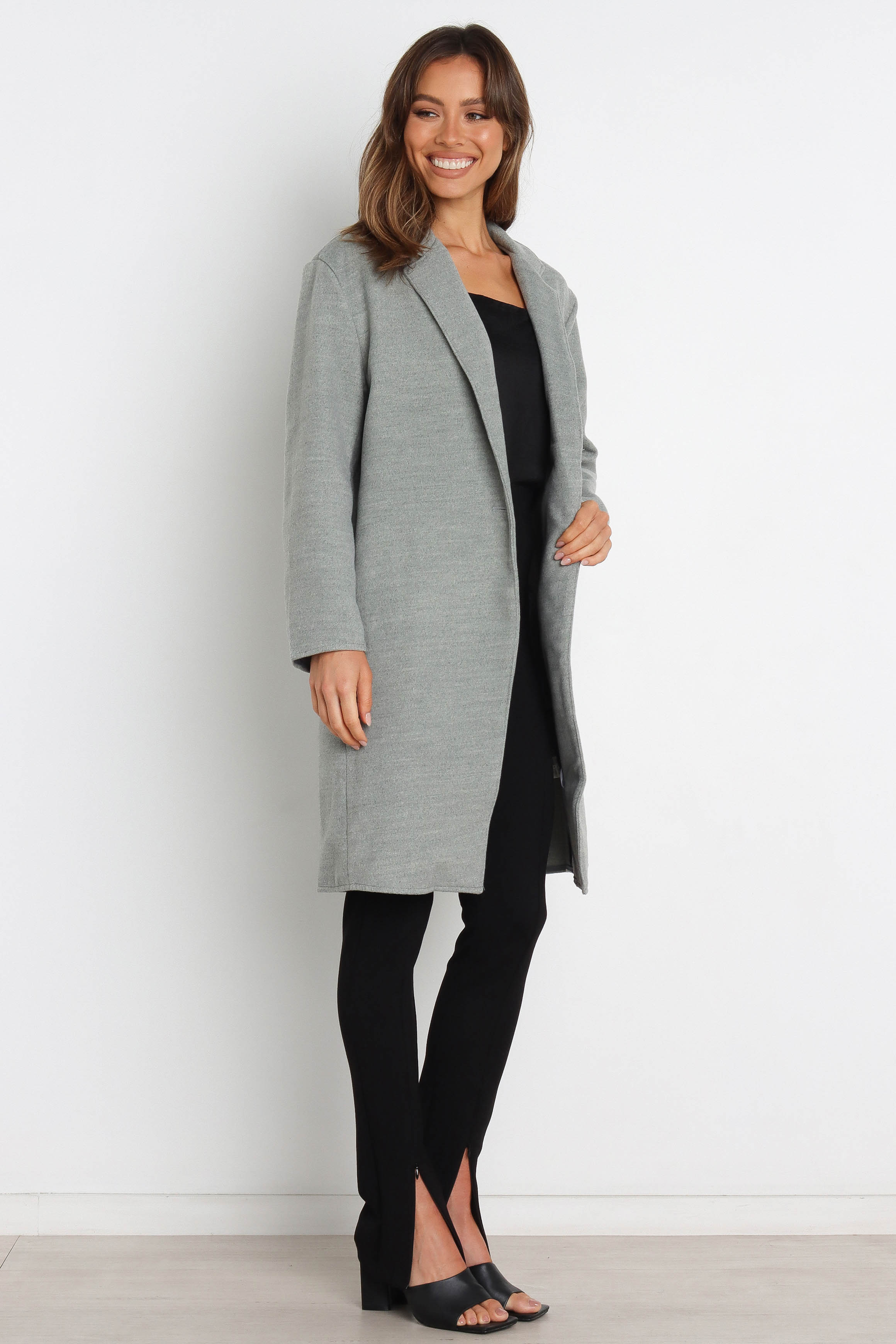OUTERWEAR Devyn Coat - Grey (US Transfer - Don't put online)