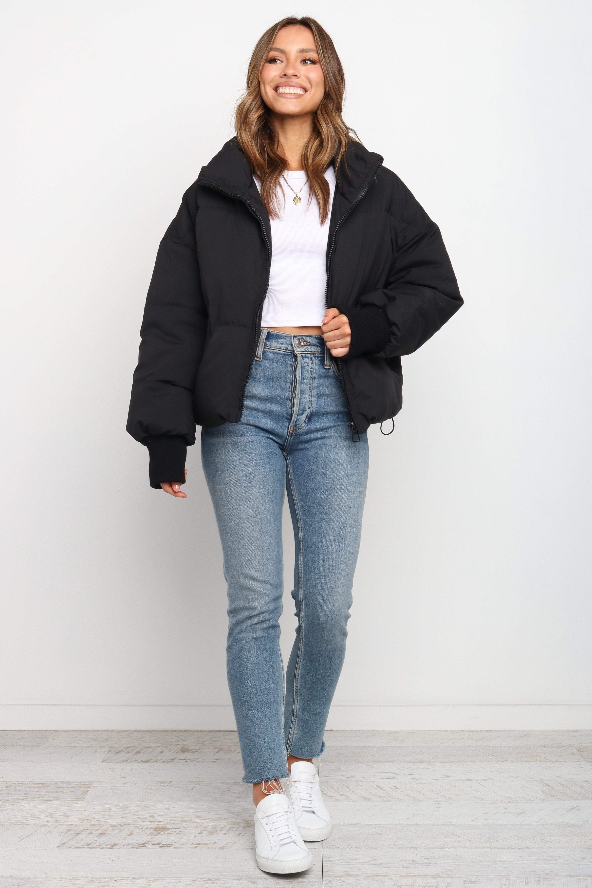 OUTERWEAR Edric Puffer Jacket - Black