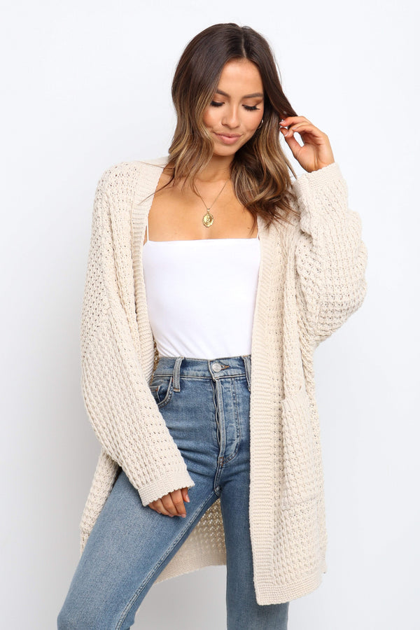 OUTERWEAR Leyonie Cardigan - Cream