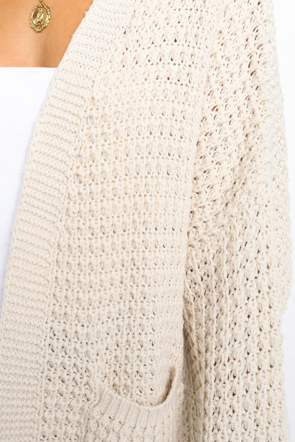 OUTERWEAR Leyonie Cardigan - Cream