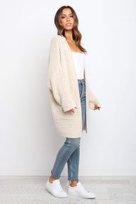 OUTERWEAR Leyonie Cardigan - Cream M/L