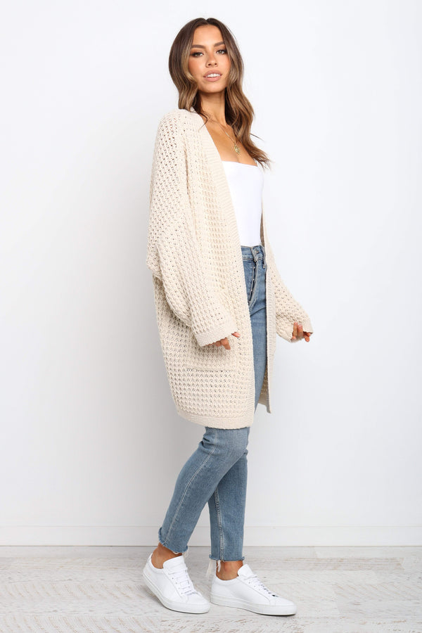 OUTERWEAR Leyonie Cardigan - Cream M/L