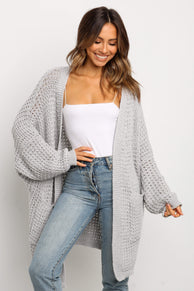 OUTERWEAR Leyonie Cardigan - Grey S/M