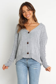 OUTERWEAR Lily Cardigan - Grey