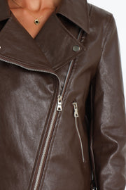 OUTERWEAR @Tuluah Jacket - Chocolate Brown