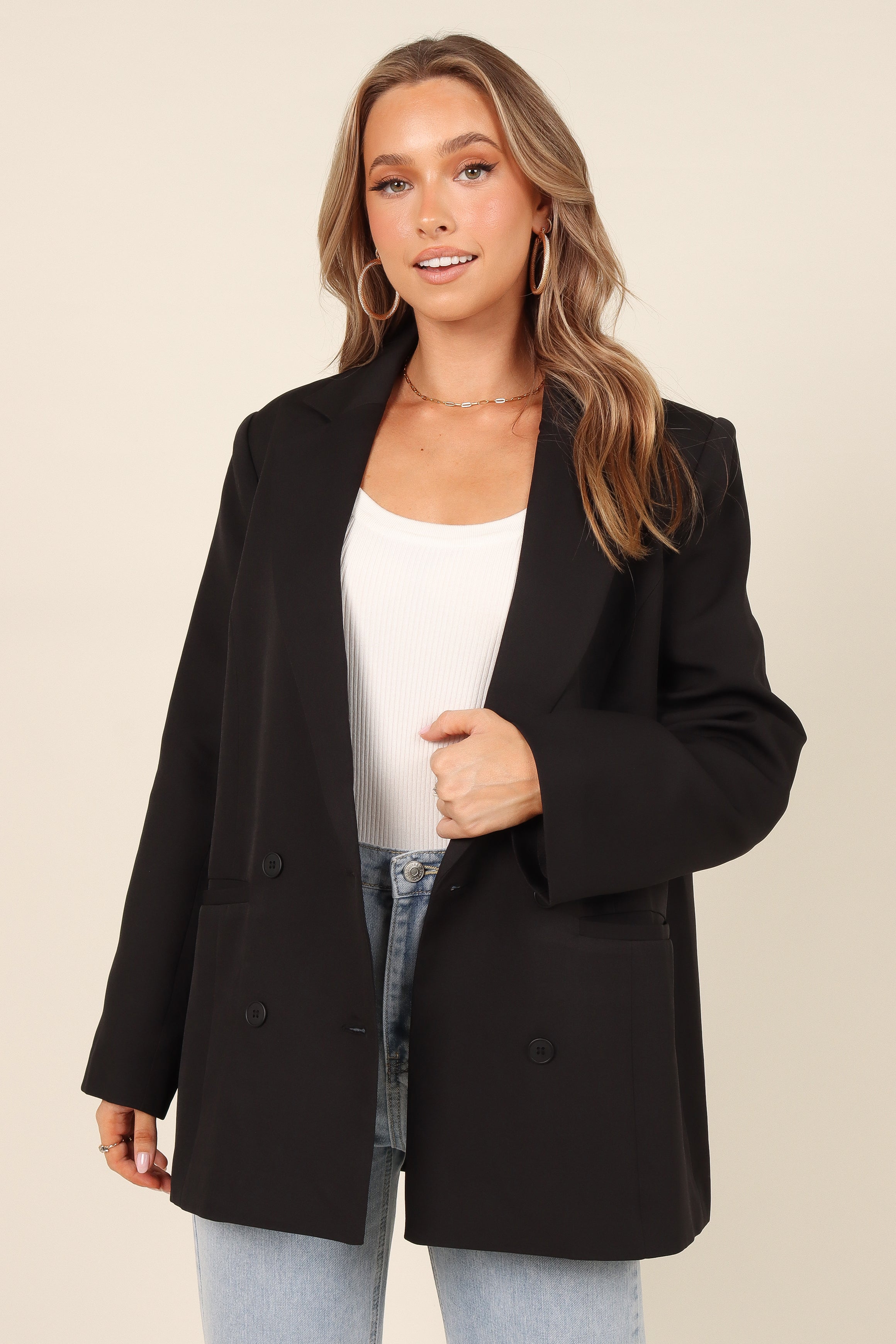 OUTERWEAR Wyoming Blazer - Black
