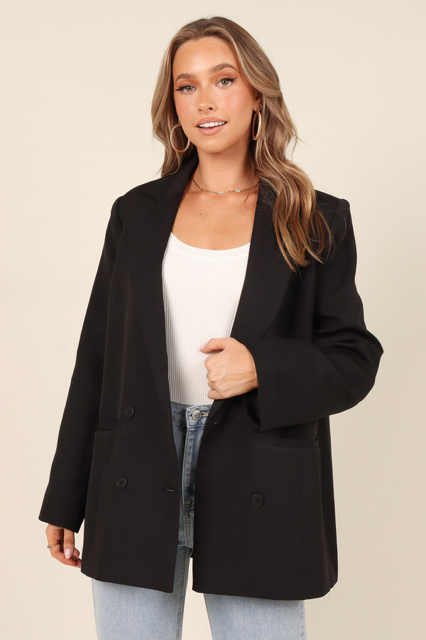 OUTERWEAR Wyoming Blazer - Black