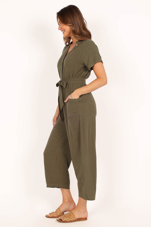 PLAYSUITS @Archie Jumpsuit - Olive