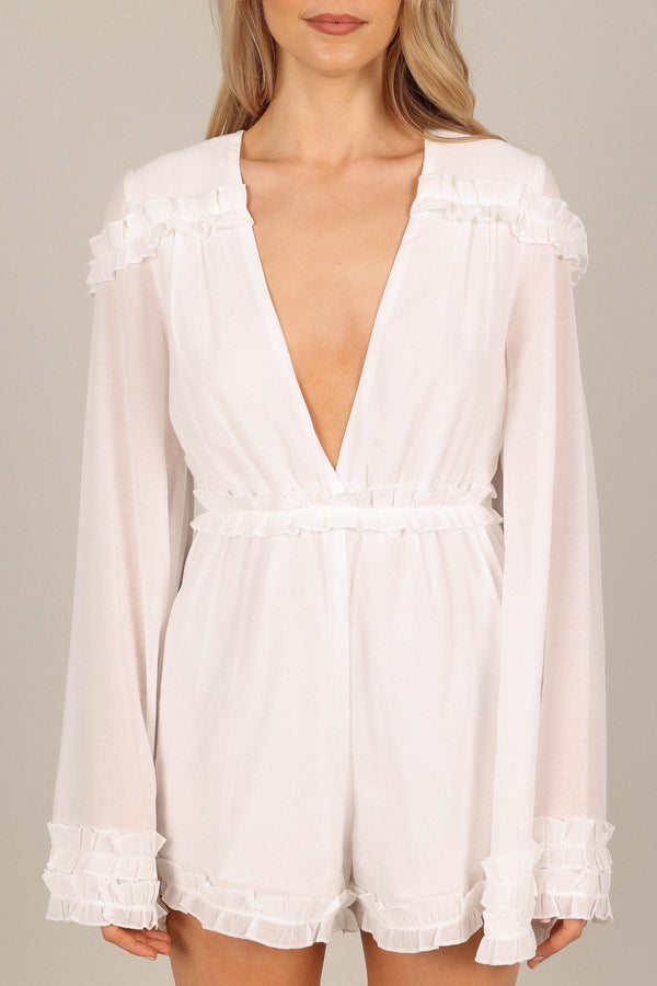 PLAYSUITS @Bettina Playsuit - White