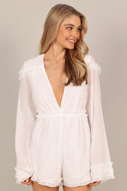 PLAYSUITS @Bettina Playsuit - White