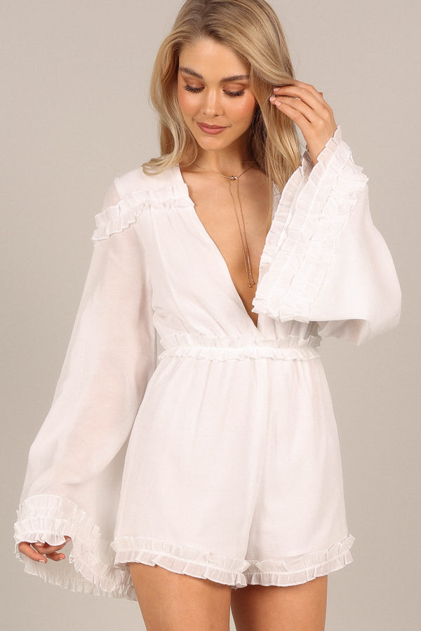 PLAYSUITS @Bettina Playsuit - White