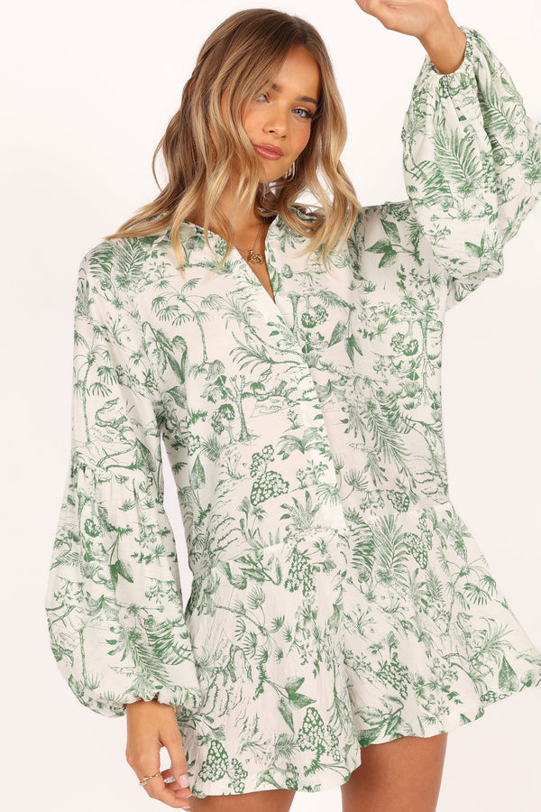 PLAYSUITS Elsa Playsuit - Green