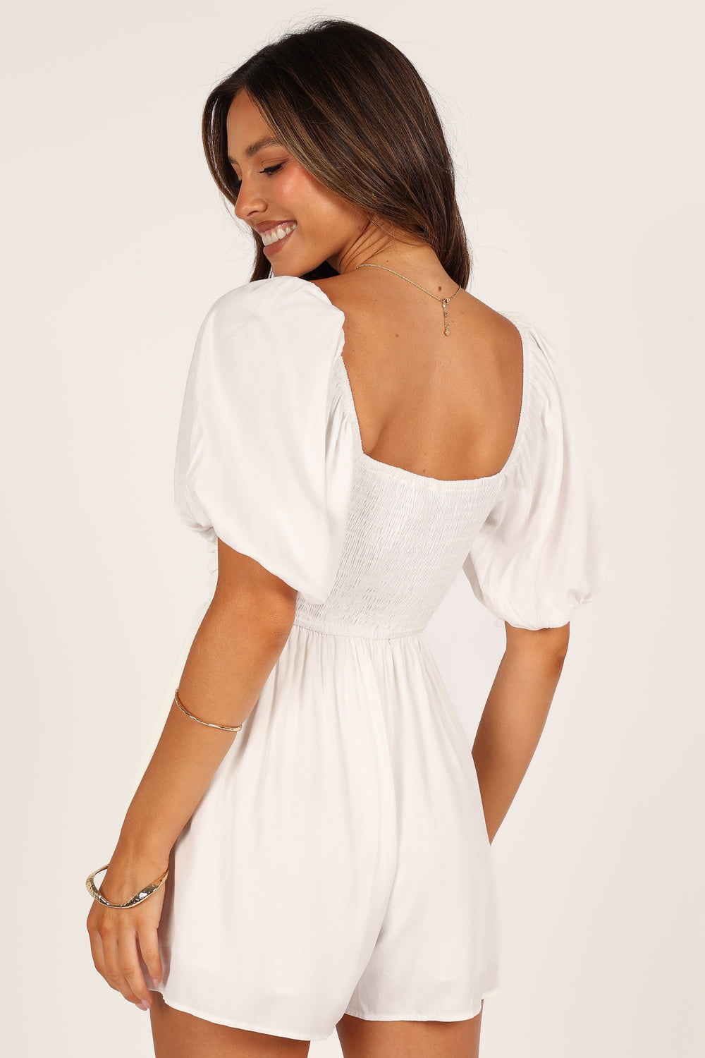 PLAYSUITS @Harlow Playsuit - White