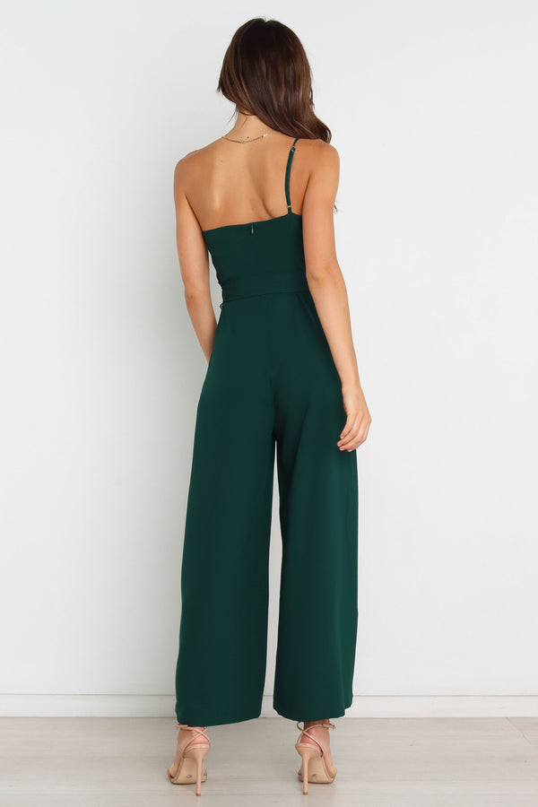 PLAYSUITS @Leyton Jumpsuit - Emerald (waiting on bulk)