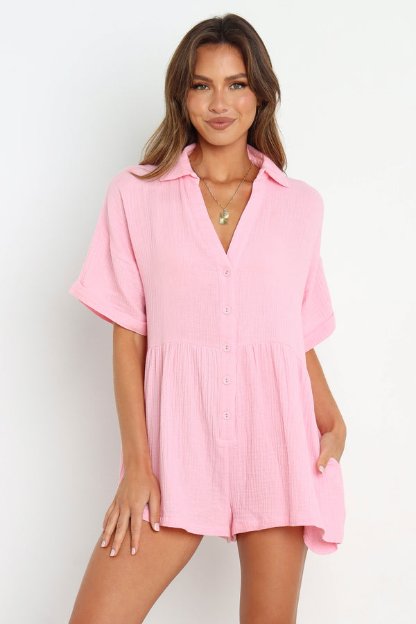 PLAYSUITS @Winny Playsuit - Pink (shoot rack)