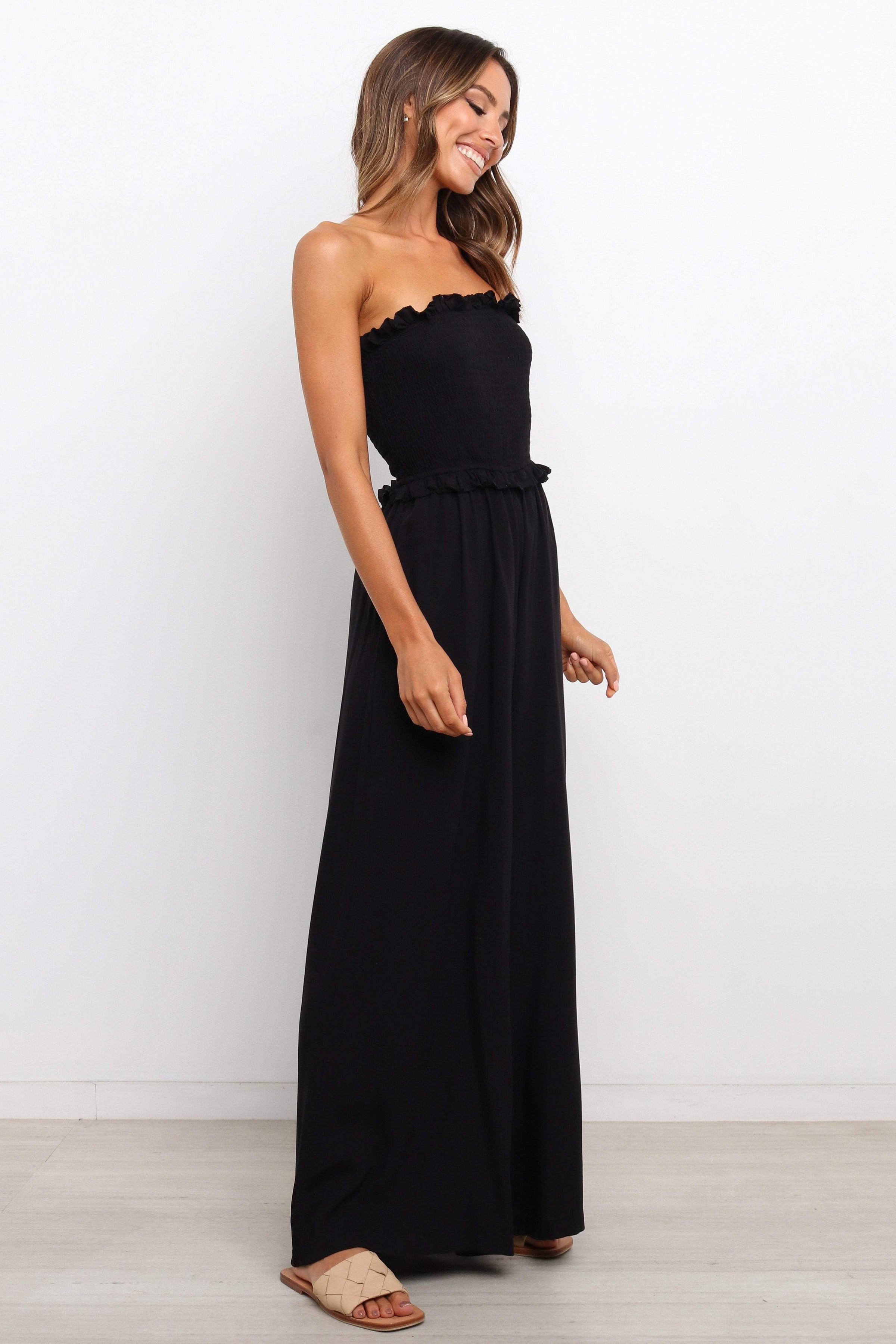 PLAYSUITS Xander Jumpsuit - Black