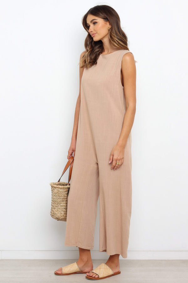 PLAYSUITS Yardlee Jumpsuit - Mocha