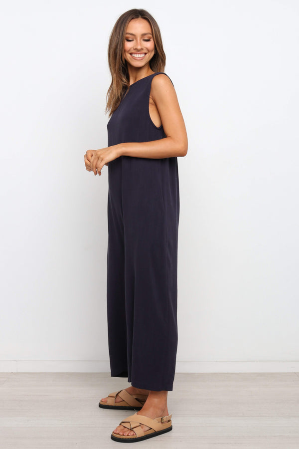 PLAYSUITS Yardlee Jumpsuit - Navy