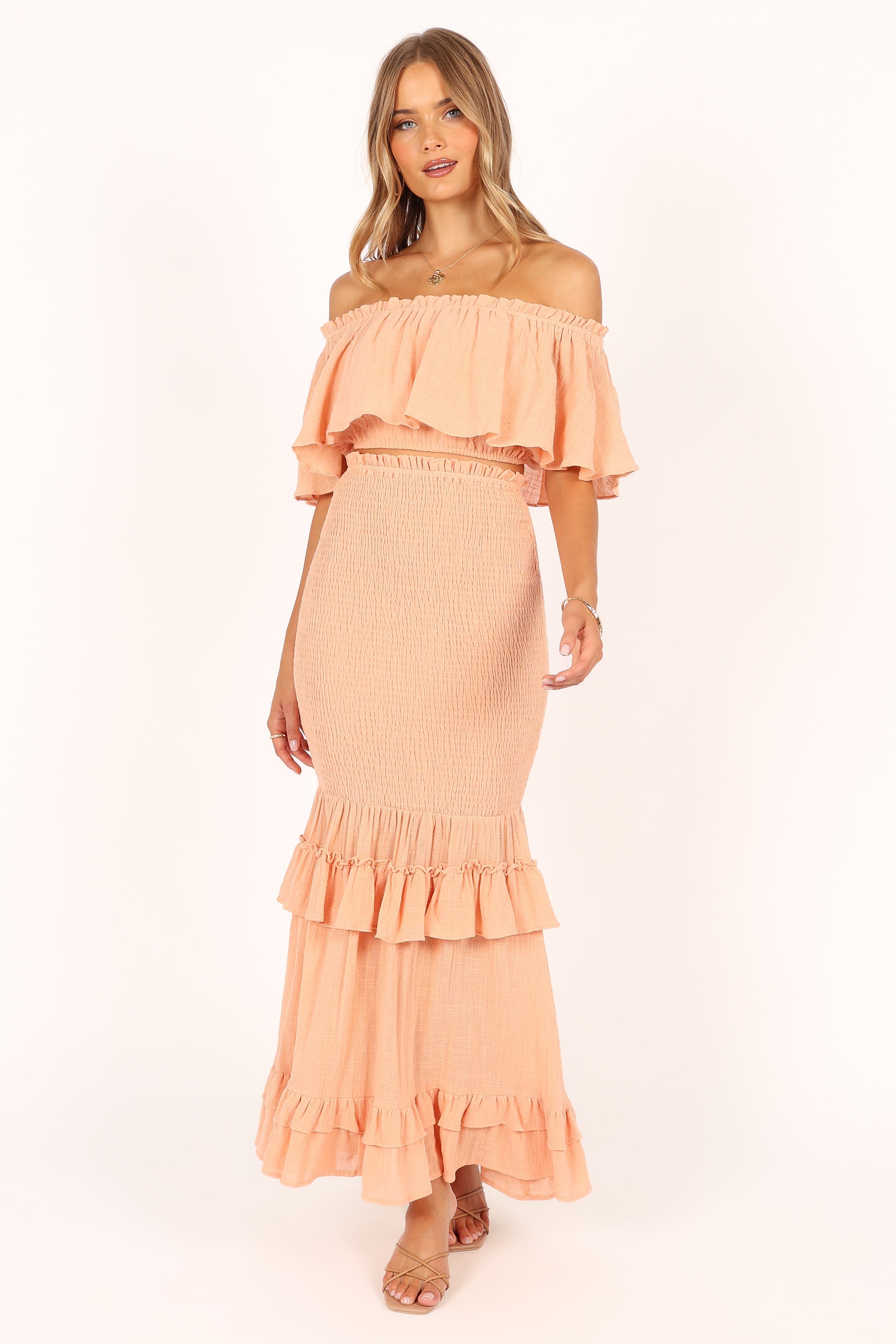 SETS @Barbara Set - Peach