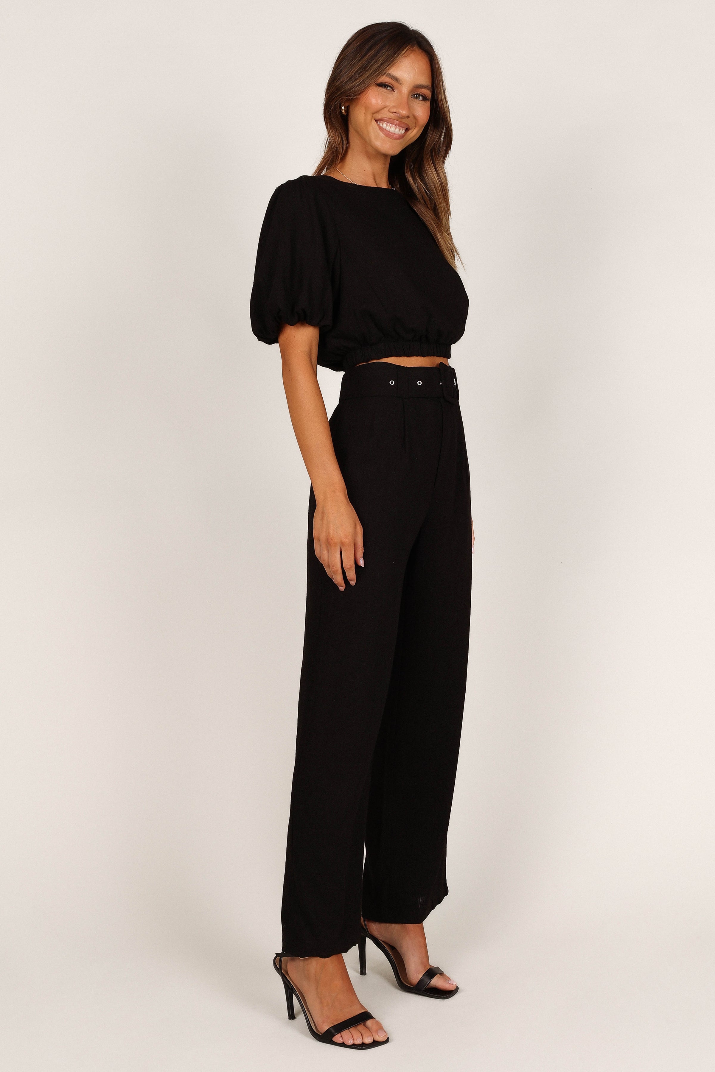 SETS Blakely Pant Two Piece Set - Black