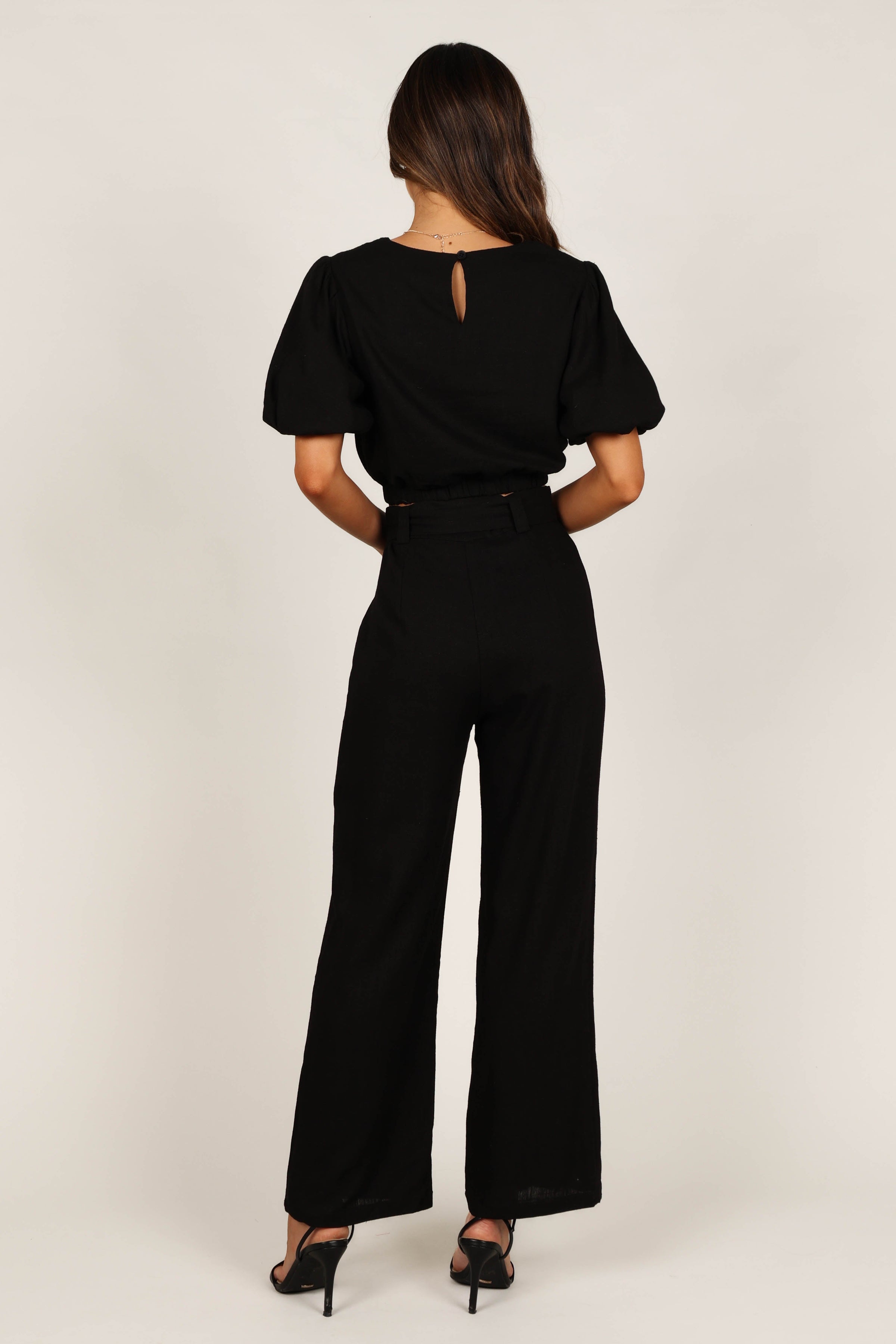 SETS Blakely Pant Two Piece Set - Black