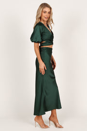 SETS Lucy Two Piece Set - Emerald
