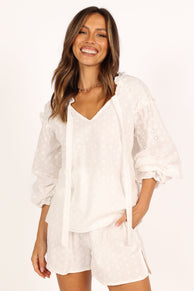 SETS @Sunnie Shorts Set - White