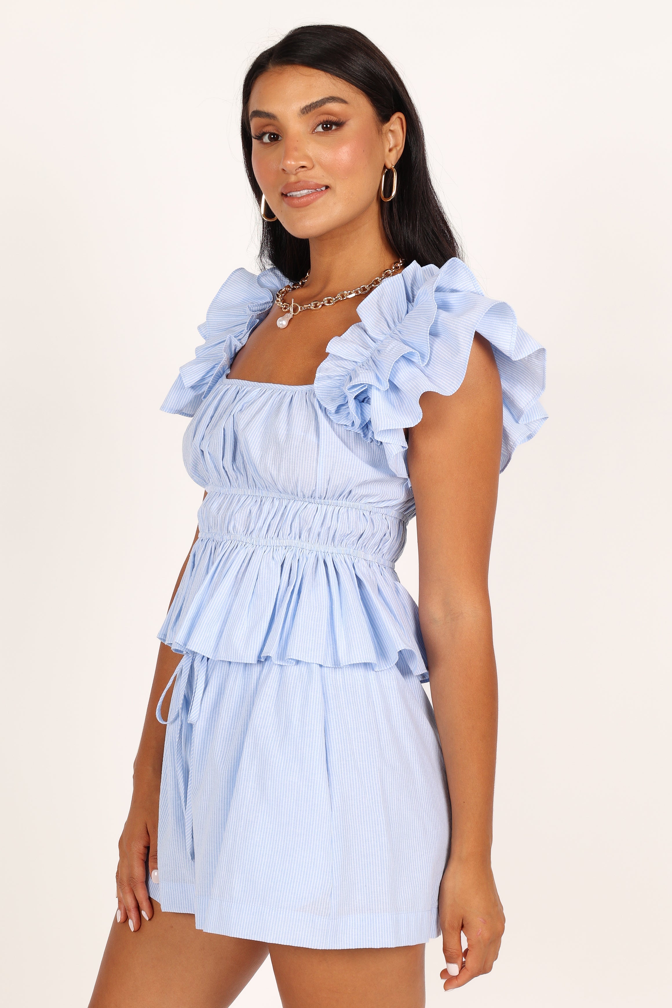 SETS @Zoe Two Piece Set - Blue