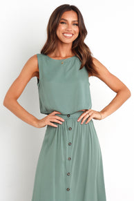 TOPS @Ava Top - Green