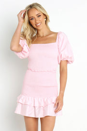 TOPS @Cherly Top - Pale Pink