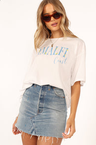 TOPS @Coastline Tee - White