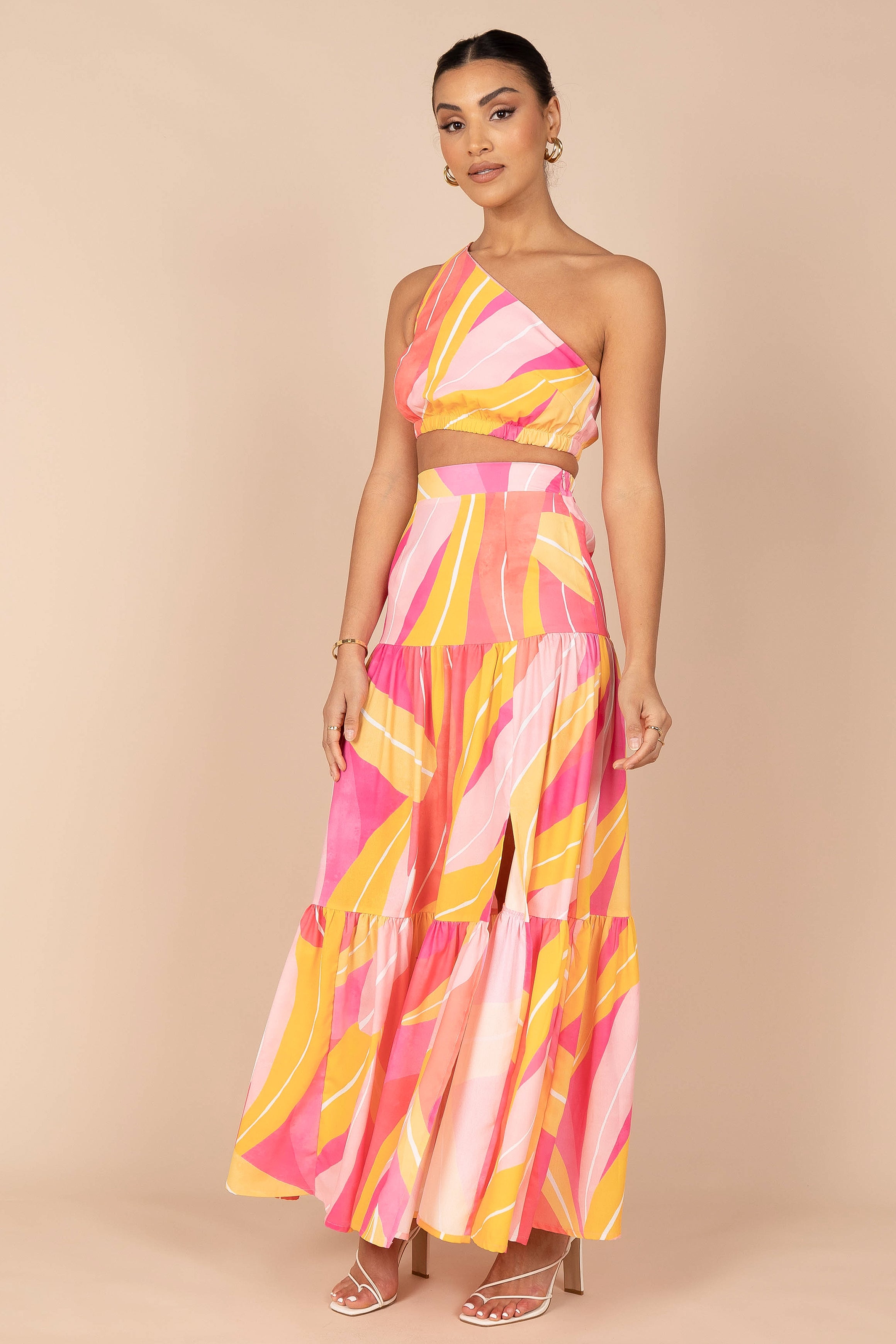 TOPS @Courtney Crop Top - Multi (waiting on bulk)