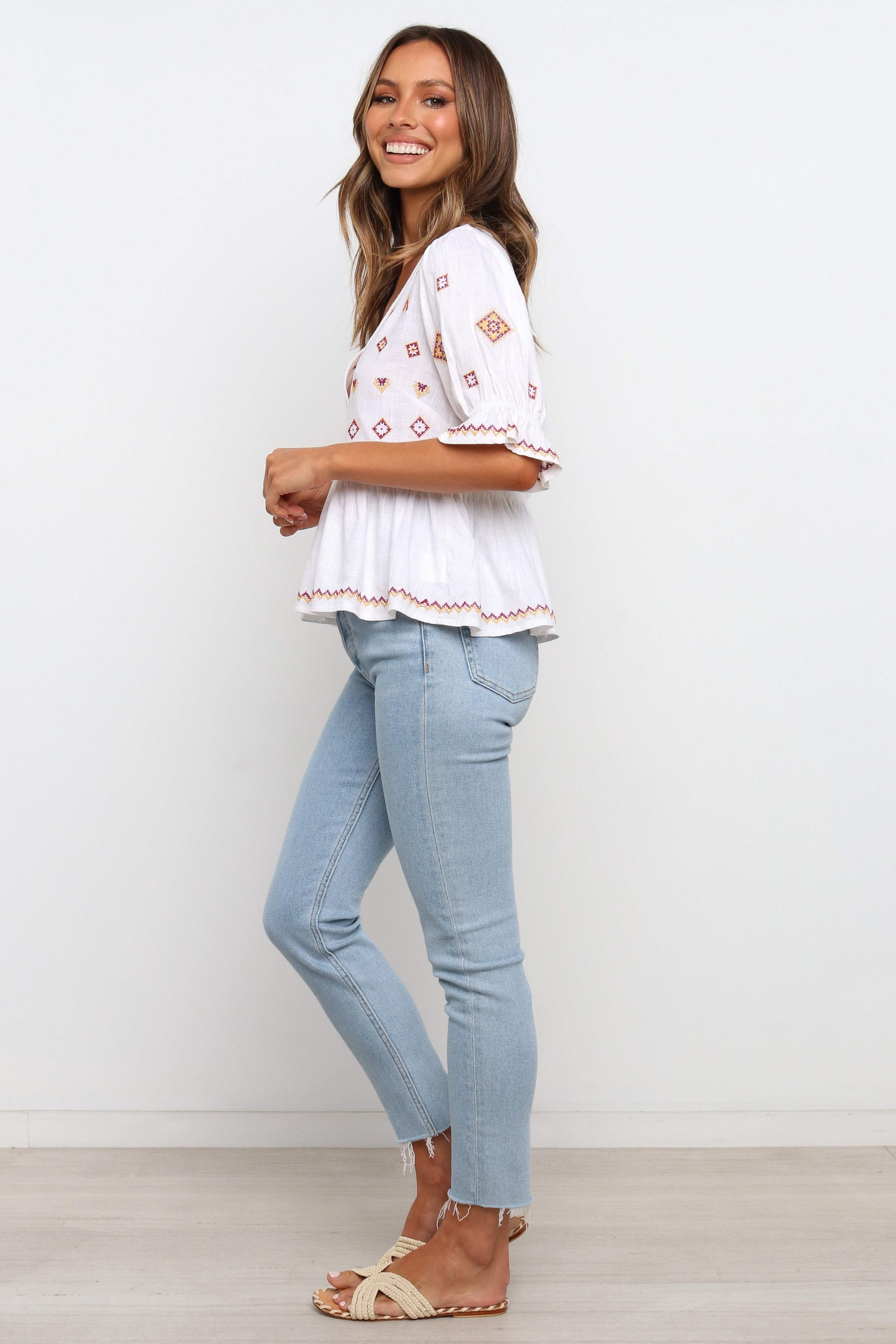 TOPS Dawston Top - White