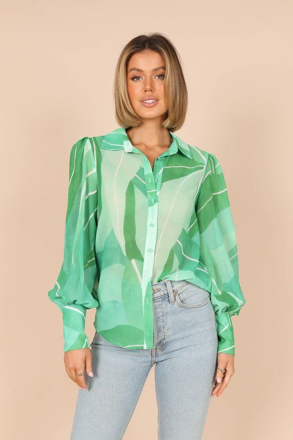 TOPS @Fleetwood Shirt - Green