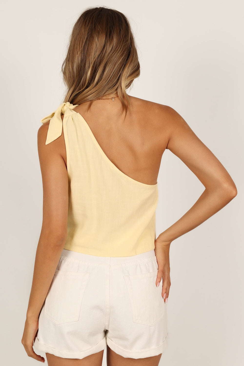 TOPS Lucie Top - Pale Yellow