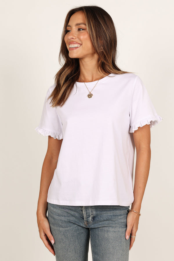 TOPS Milo Top - White