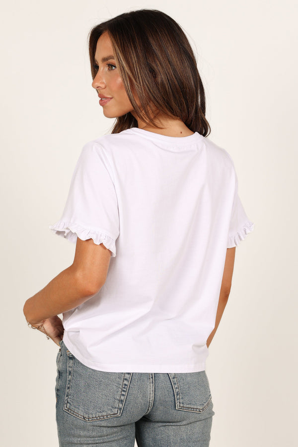 TOPS Milo Top - White