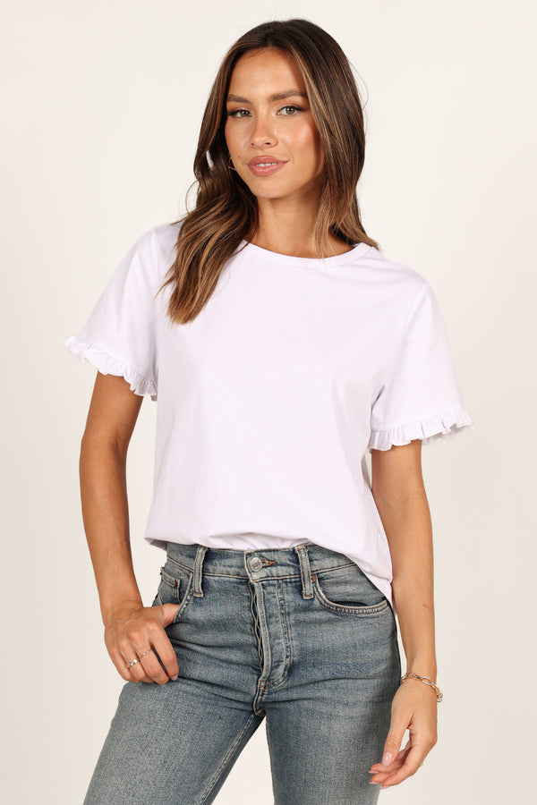 TOPS Milo Top - White