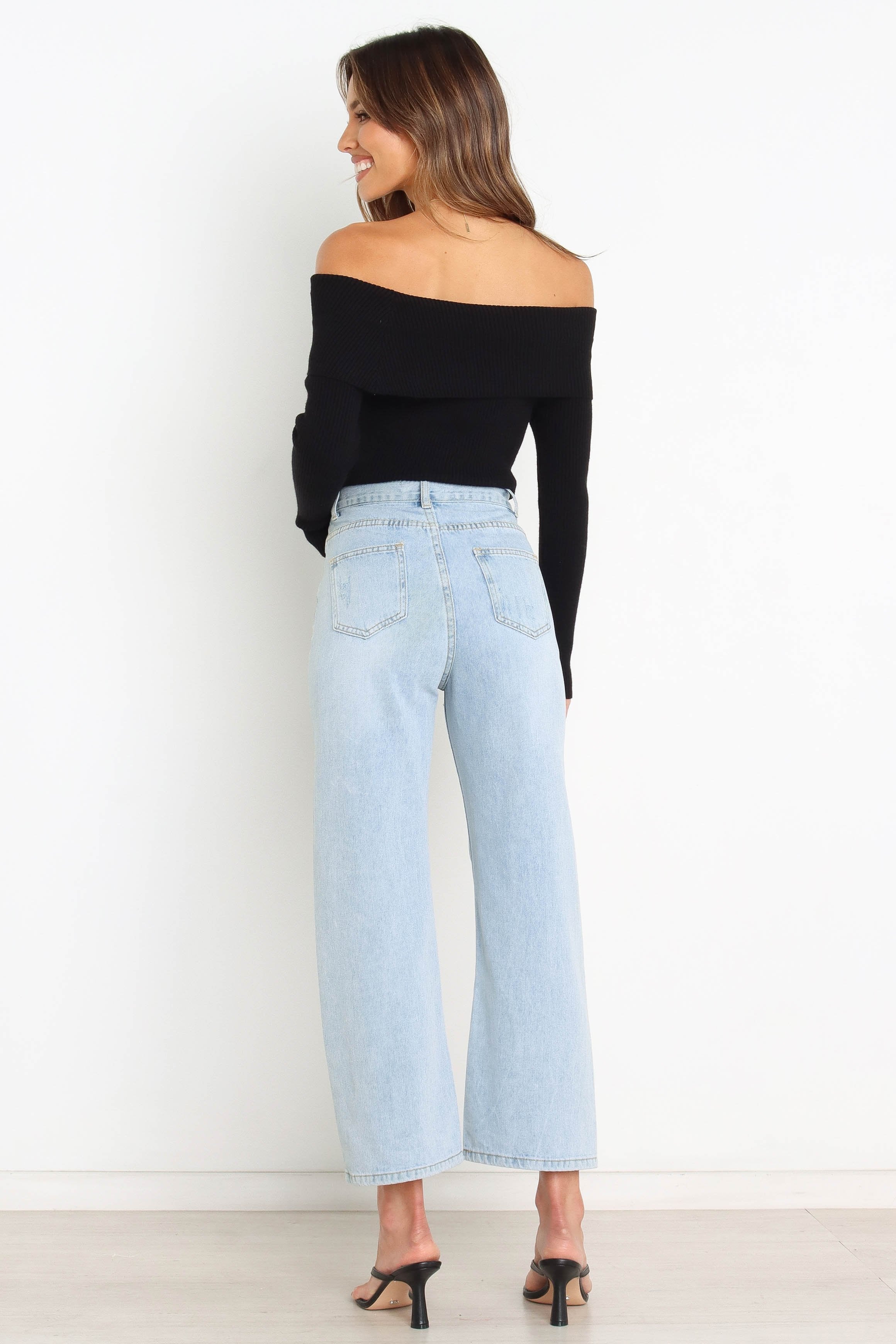 TOPS Nessie Bodysuit - Black (shoot rack)