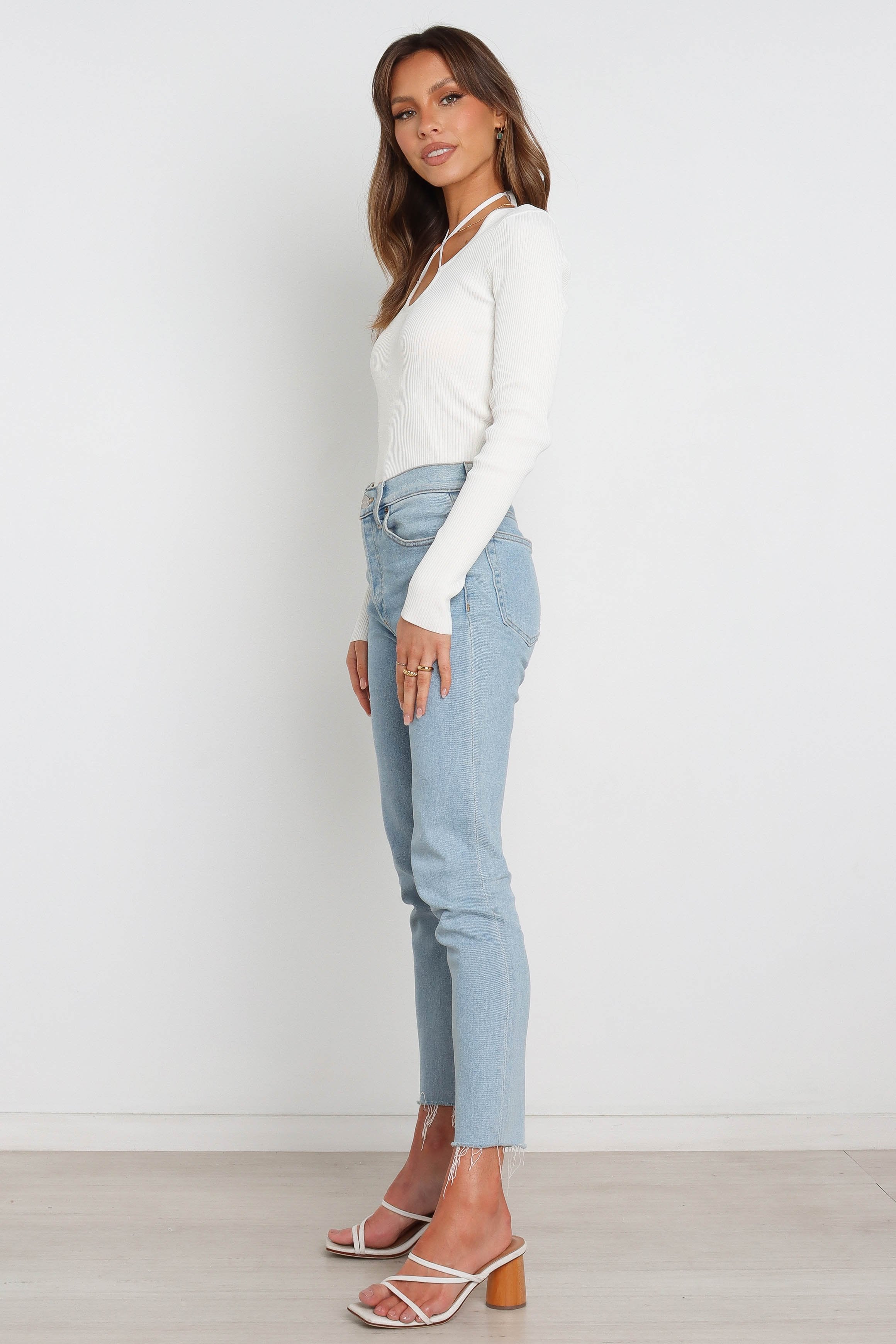 TOPS Paelia Top - White (US Transfer - Don't put online)