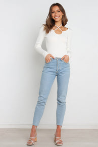 TOPS Paelia Top - White (US Transfer - Don't put online)