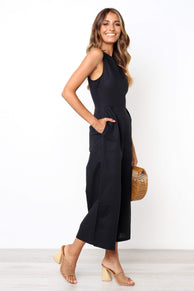 PLAYSUITS Ester Jumpsuit - Black